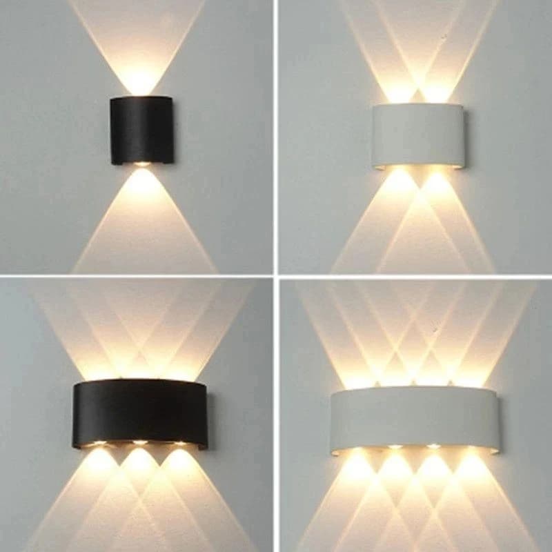 Applique Murale LED Imperméable Conforme à la Norme IP65, Luminaire d'Niket d'Extérieur, Montage en 