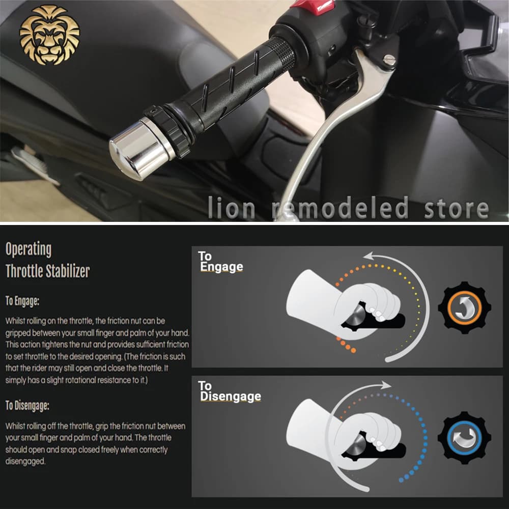 Stabilisateur d'accélérateur en fonctionnement, pour HONDA FORZA 300 FORZA 350 350 PCX 125 pcx125 mo