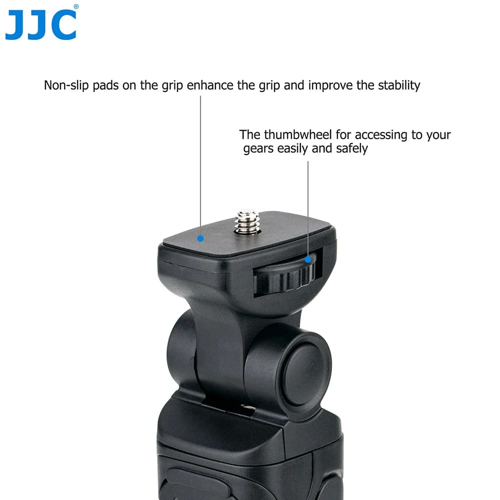 JJC GP-VPT2BT trépied de poignée de télécommande Bluetooth pour Sony A7 V A7V A7M5 ZV1 II ZVE10 ZVE1
