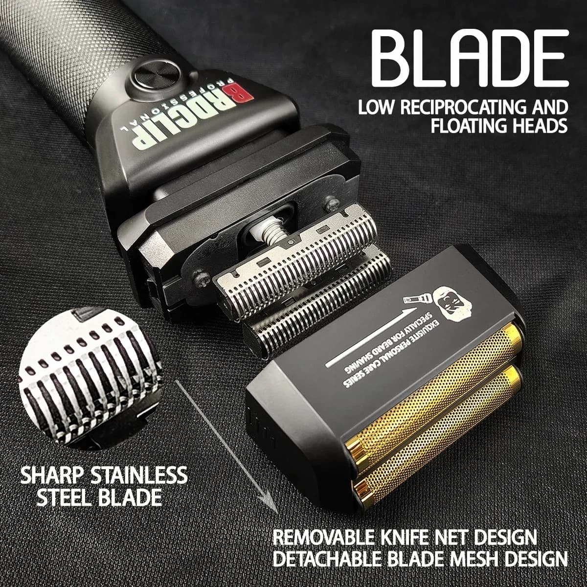 BRDCLIP 363 7000 tr/min Double anneau rasoir alternatif 2025 nouvelle tondeuse à cheveux professionn