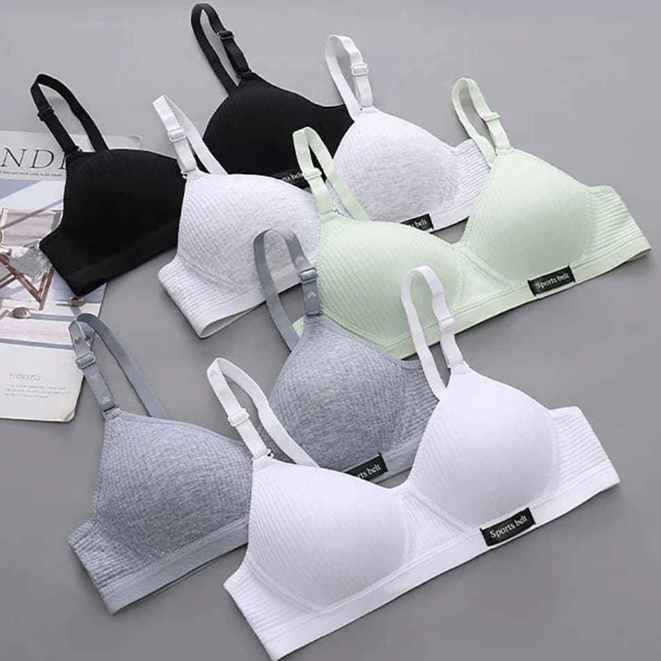 Sous-vêtements de Sport pour adolescentes, sans couture, sans armatures, soutien-gorge d'entraînemen