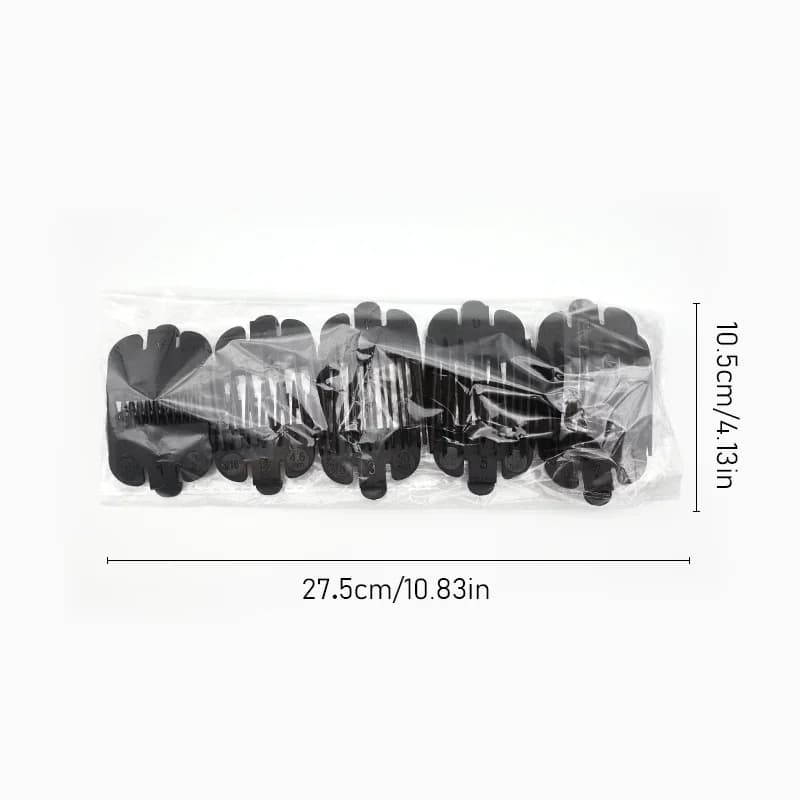 Peignes de coupe de cheveux pour Machine professionnelle, 1.5-25mm, 10 pièces, protections universel