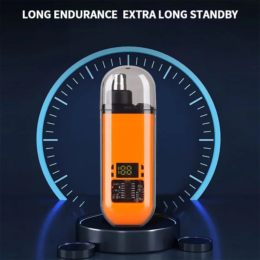 Mini tondeuse à cheveux électrique pour le nez, Rechargeable, multi-cinétique, 2 en 1, unisexe, enti