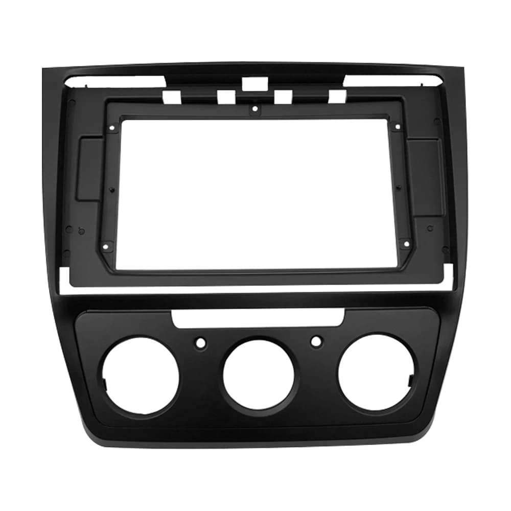 10 "pour 2004-2014 SKODA OCTAVIA autoradio Android stéréo MP5 GPS lecteur panneau boîtier cadre 2Din