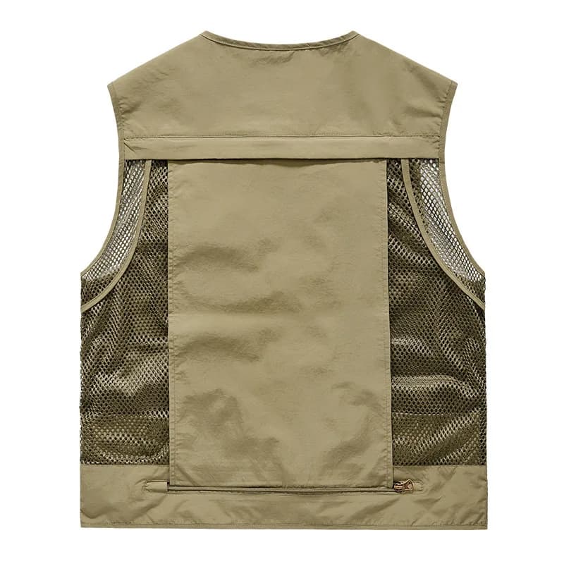 FGKKS – gilet multi-poches pour hommes, nouveau gilet de pêche respirant pour l'extérieur, design de