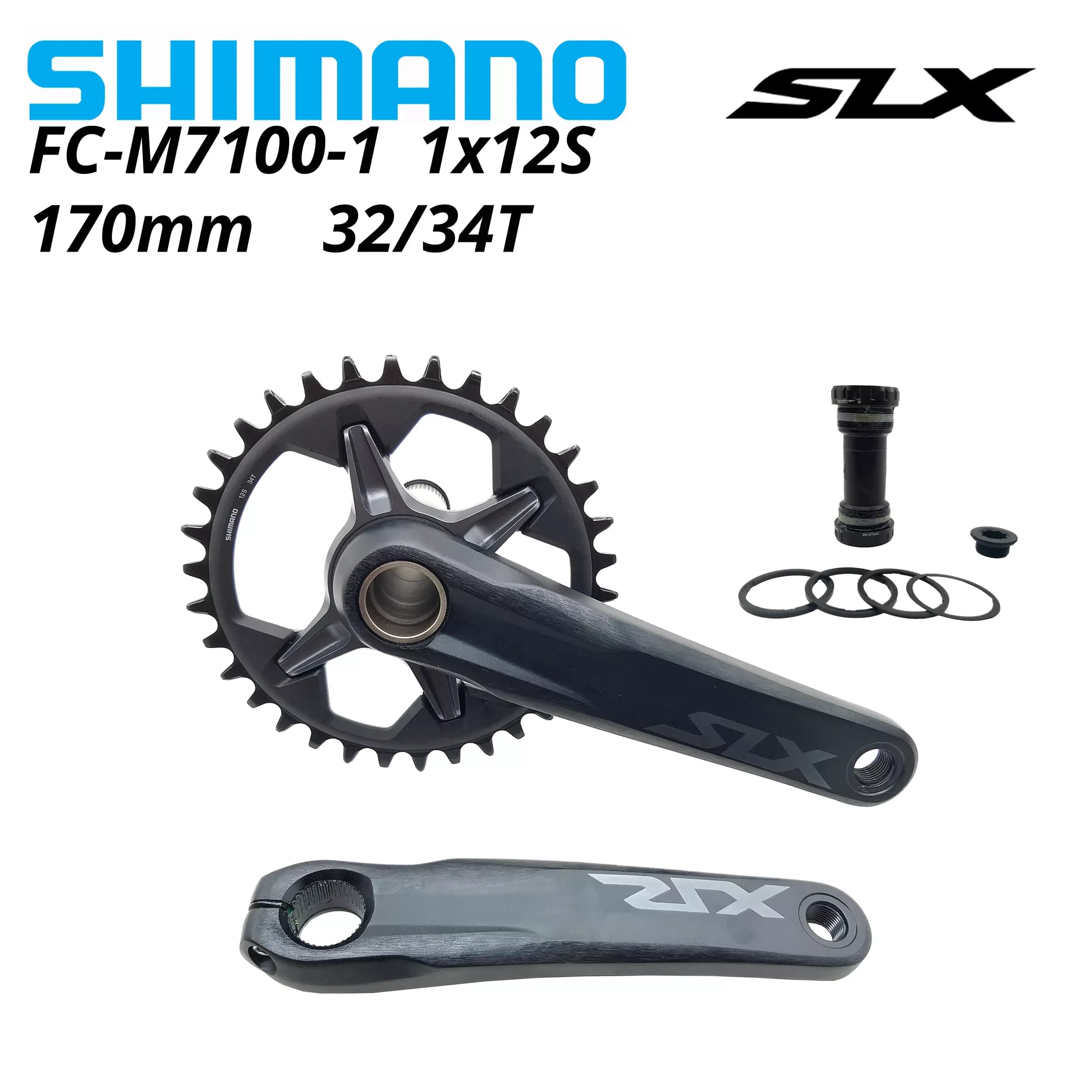 SHIMANO Deore SLX M7100 1X12S groupe 12V levier de changement de vitesse arrière dérailleur arrière 