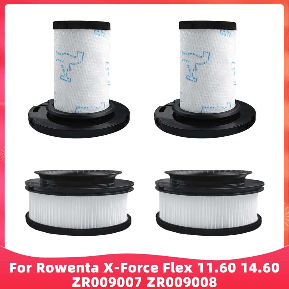 Compatible avec X-Force Flex 14.60 / 15.60 RH9958 / RH990 / RH99F1 / ZR009007 / ZR009008, filtre, ac