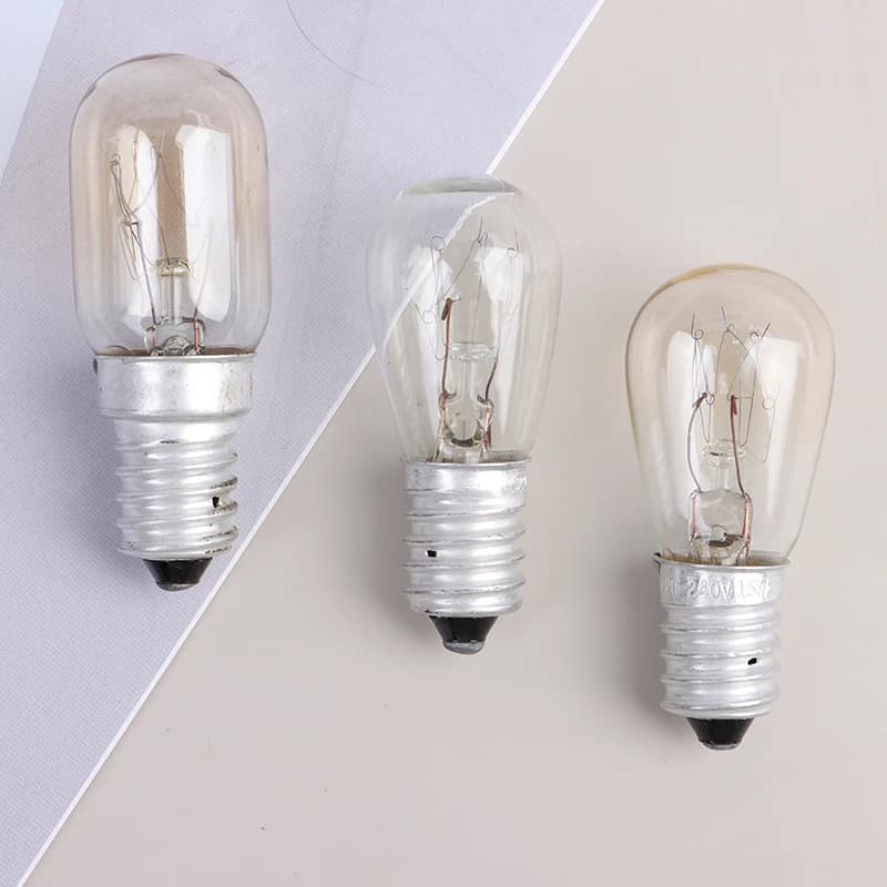Ampoule de four halogène, lampe de réfrigérateur, haute température, degré sûr, sèche-linge, micro-o