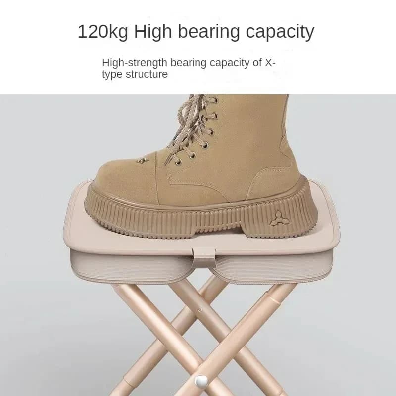 Tabouret de pêche ultra-léger, chaise pliante de camping pique-nique en plein air, siège de voyage p