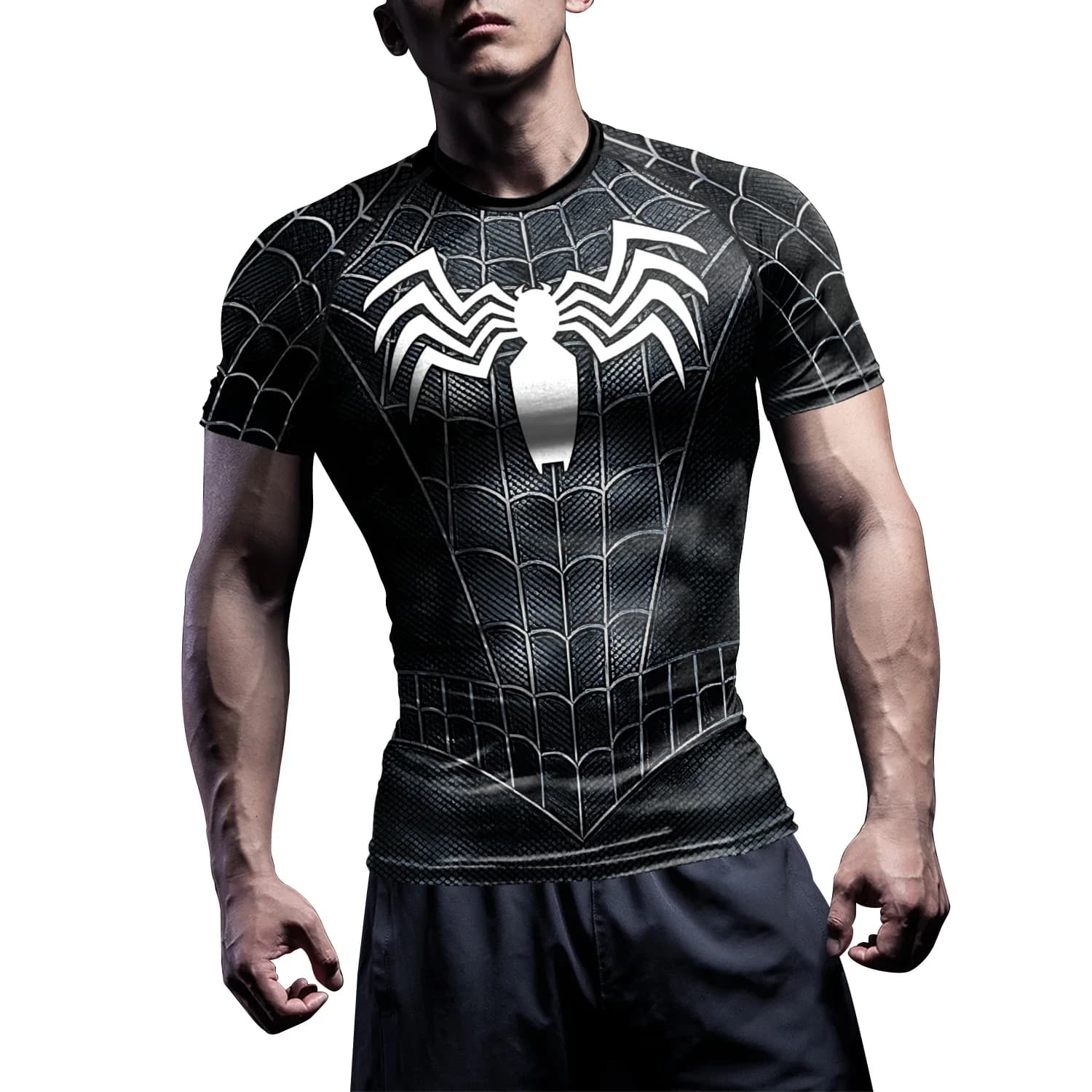 T-shirt Marvel Avengers Captain 3D pour hommes, pour un usage décontracté en été, chemise à manches 