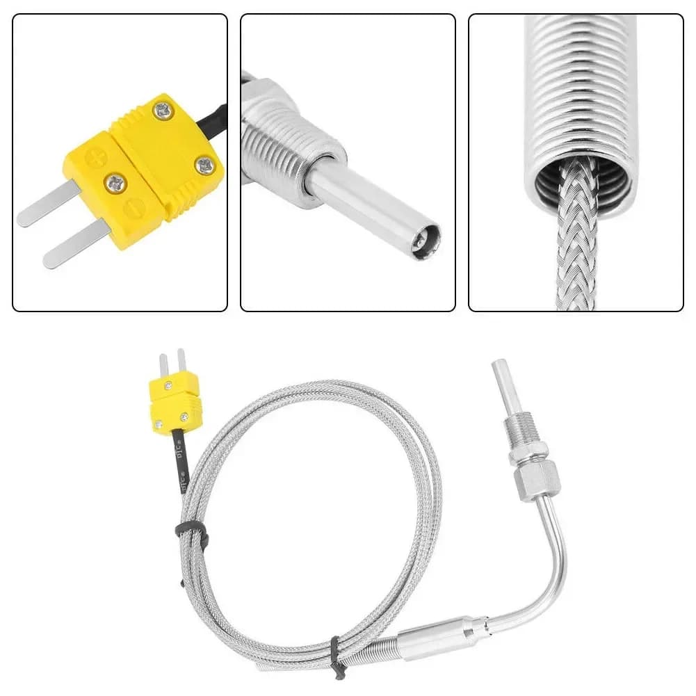 Capteur de température de Thermocouple EGT type K avec raccords de Compression NPT 1/8 ", connecteur