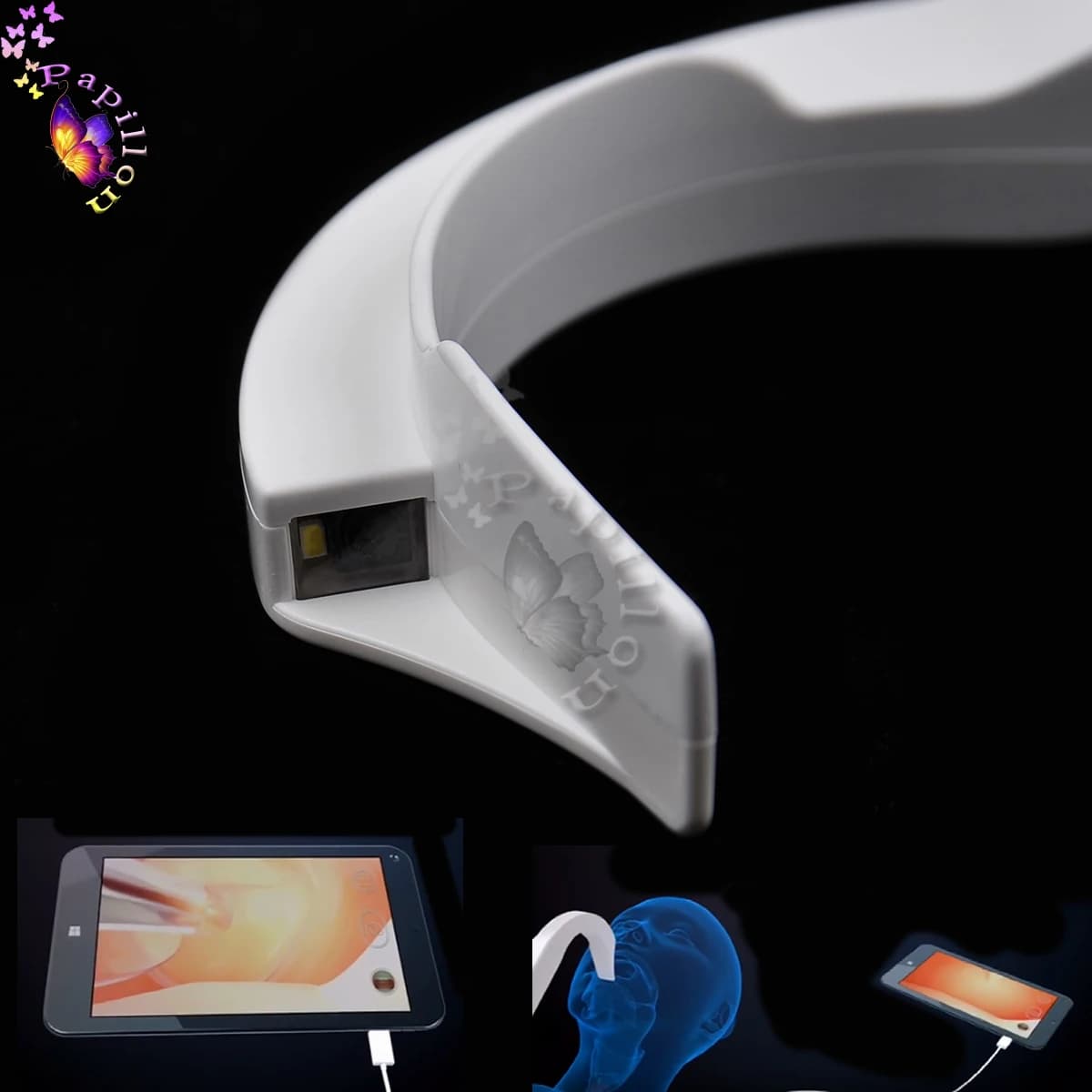 Endoscope USB jetable portatif numérique de laryngoscope vidéo pour l'intubation avec WIFI