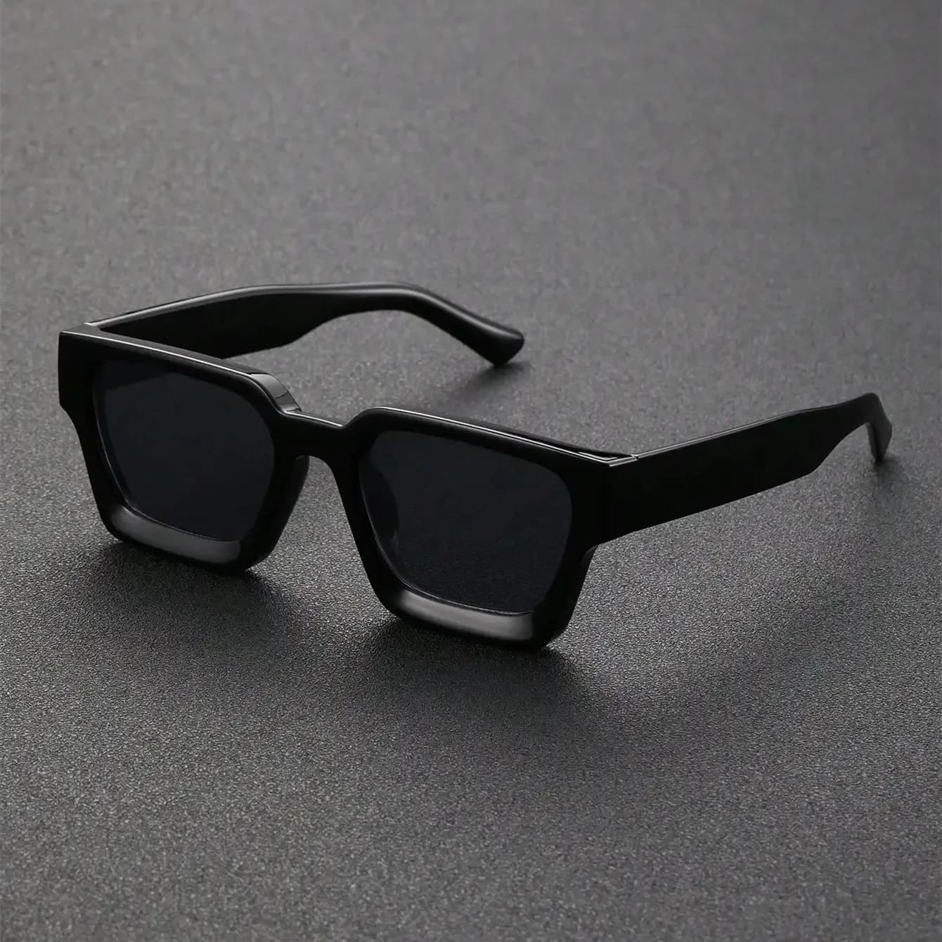 Rétro noir millionnaire nuances lunettes de soleil de luxe 2025 pour hommes concepteur célèbre marqu