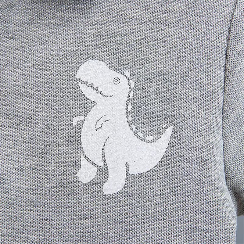 Été bébé garçon vêtements décontractés dessin animé dinosaure T-Shirt pantalon court 2 pièces/ensemb