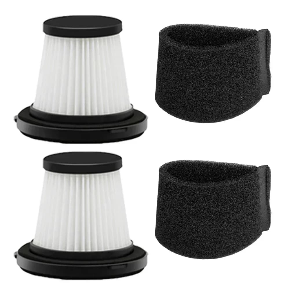 1/2/4 ensembles pour filtre Morse lavable et réutilisable pour accessoires d'aspirateur ménager Mors