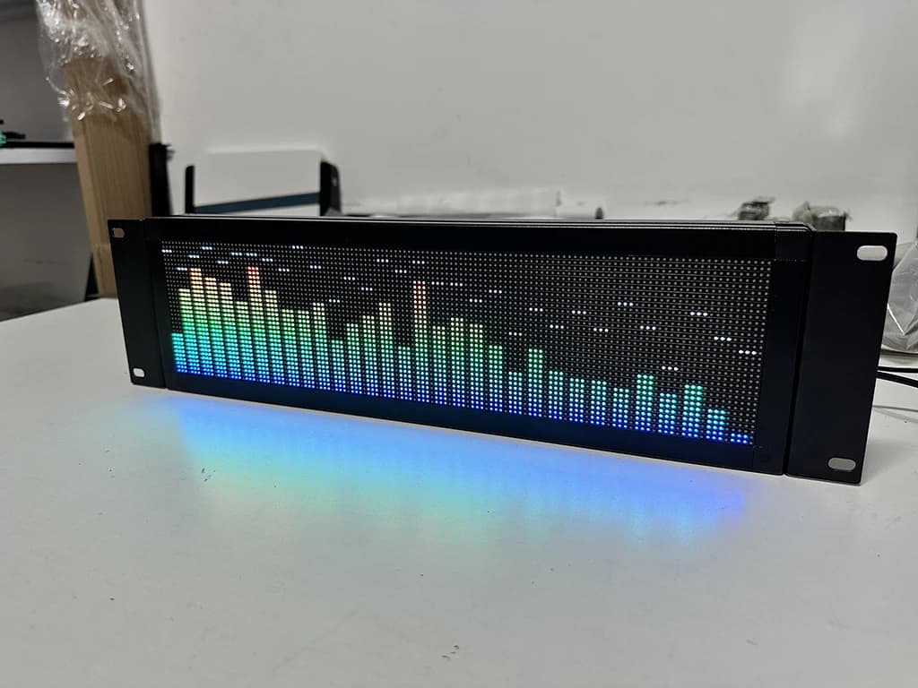 Moniteur audio stéréo professionnel AS1000, affichage de musique, moniteur, armoire 3U, RVB 514-up, 
