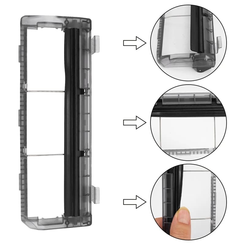 Kit de couvercle de brosse principale pour aspirateur Ecovacs Deebot Ozmo 900 DN5G, pièces de rechan