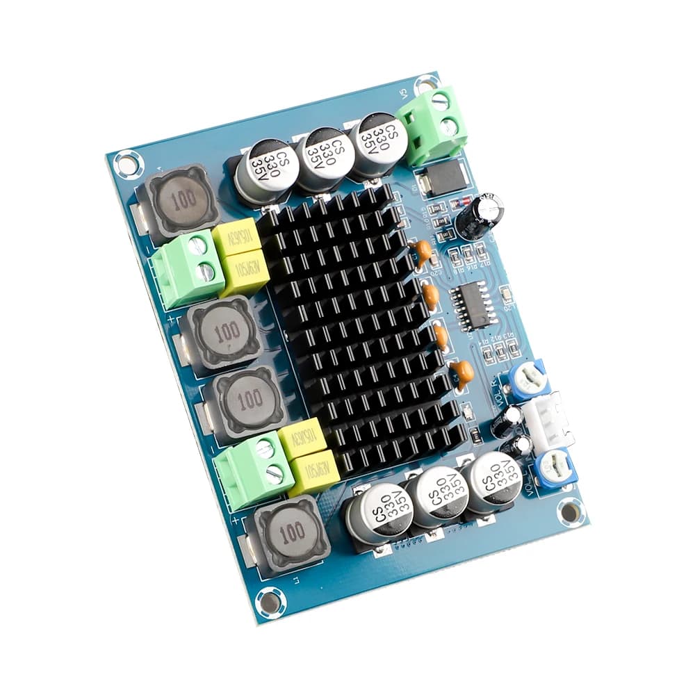 1 pièces DC12-26V 2*120W double canal numérique stéréo carte amplificateur de puissance Audio haute 