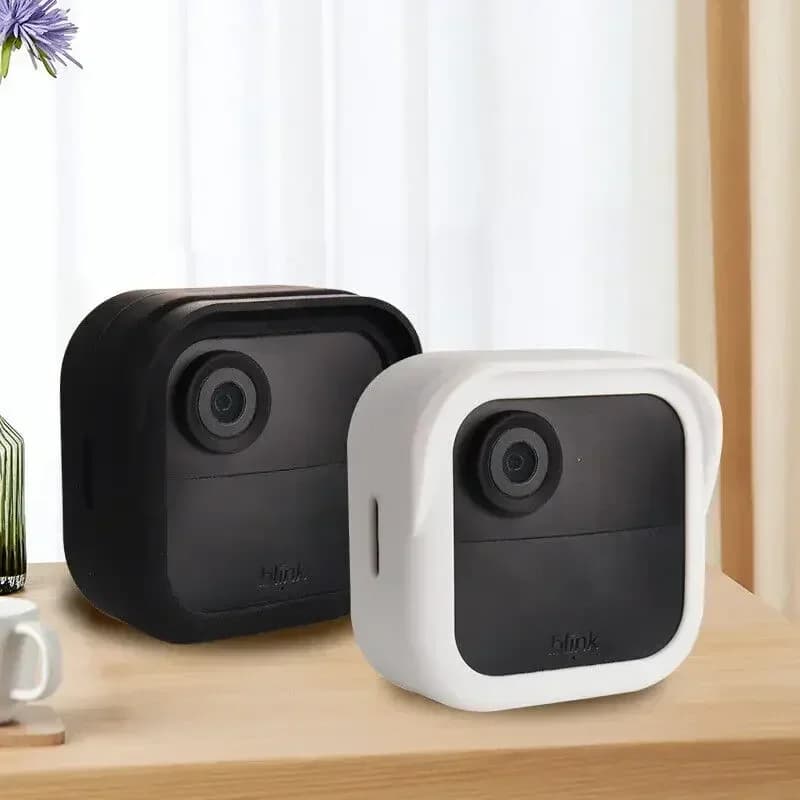 Coque de protection en silicone souple résistante aux intempéries pour Blink New Outdoor 4 (4e génér