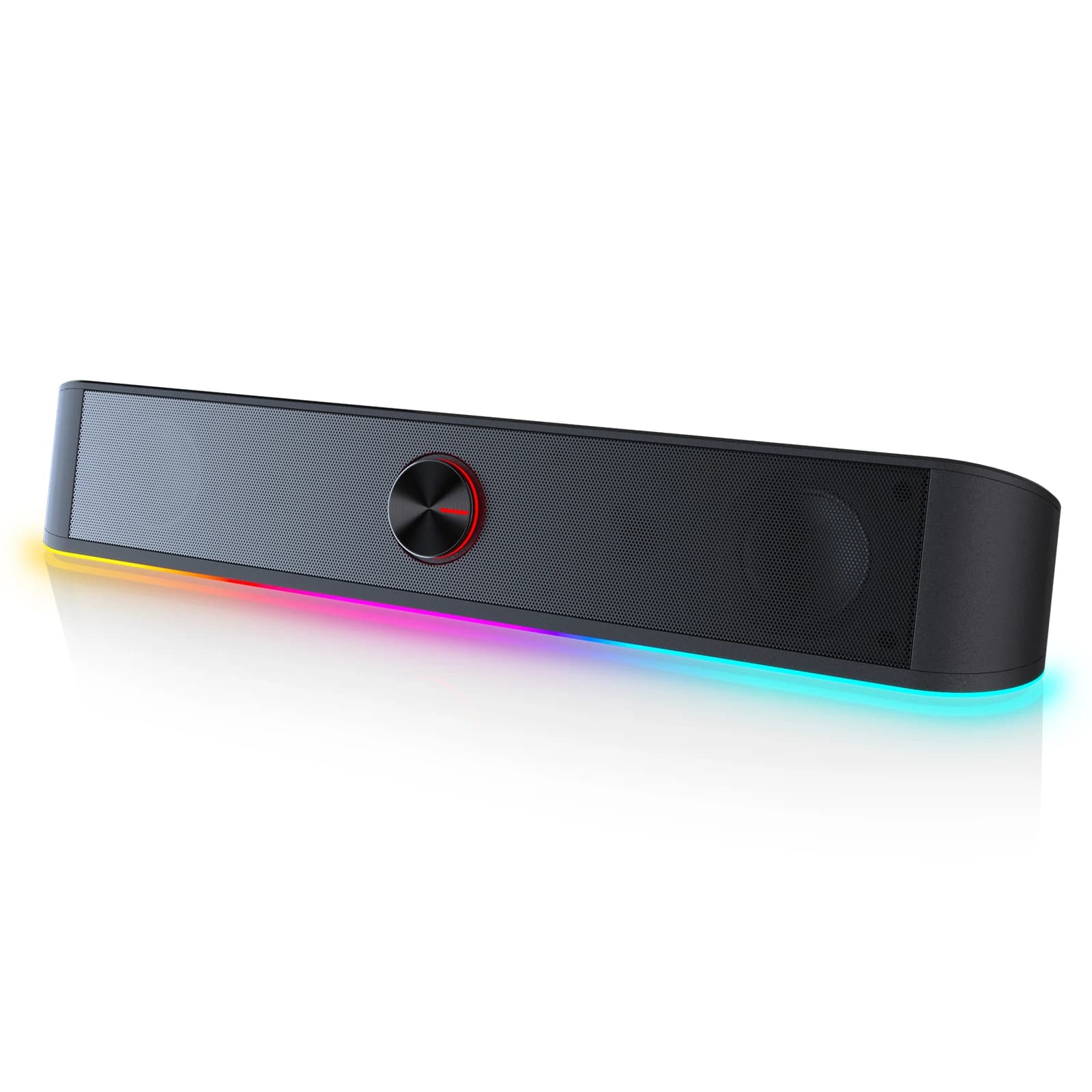 Redragon GS560 Adiemus RGB USB barre de son de bureau, haut-parleur d'ordinateur 2.0 canaux avec bar