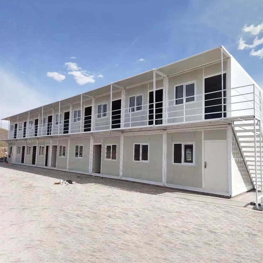 YG Maison Pliante à Montage Rapide 20 pieds, Conteneur Modulaire Pliant pour Camping, Petite Maison 