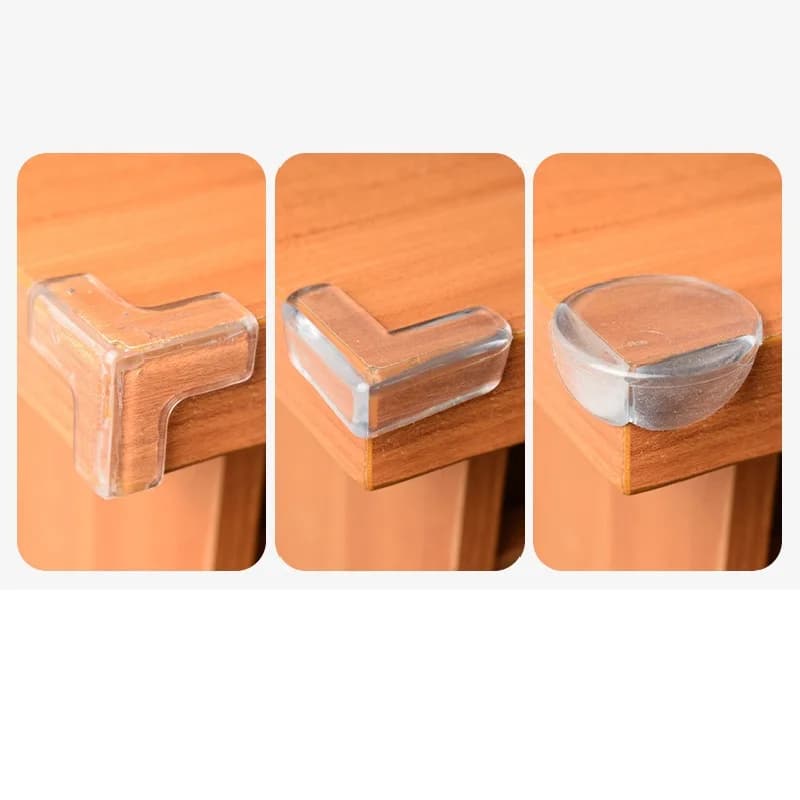 4 pièces/10 pièces enfants bébé sécurité Silicone protecteur Table coin bord Protection couverture e