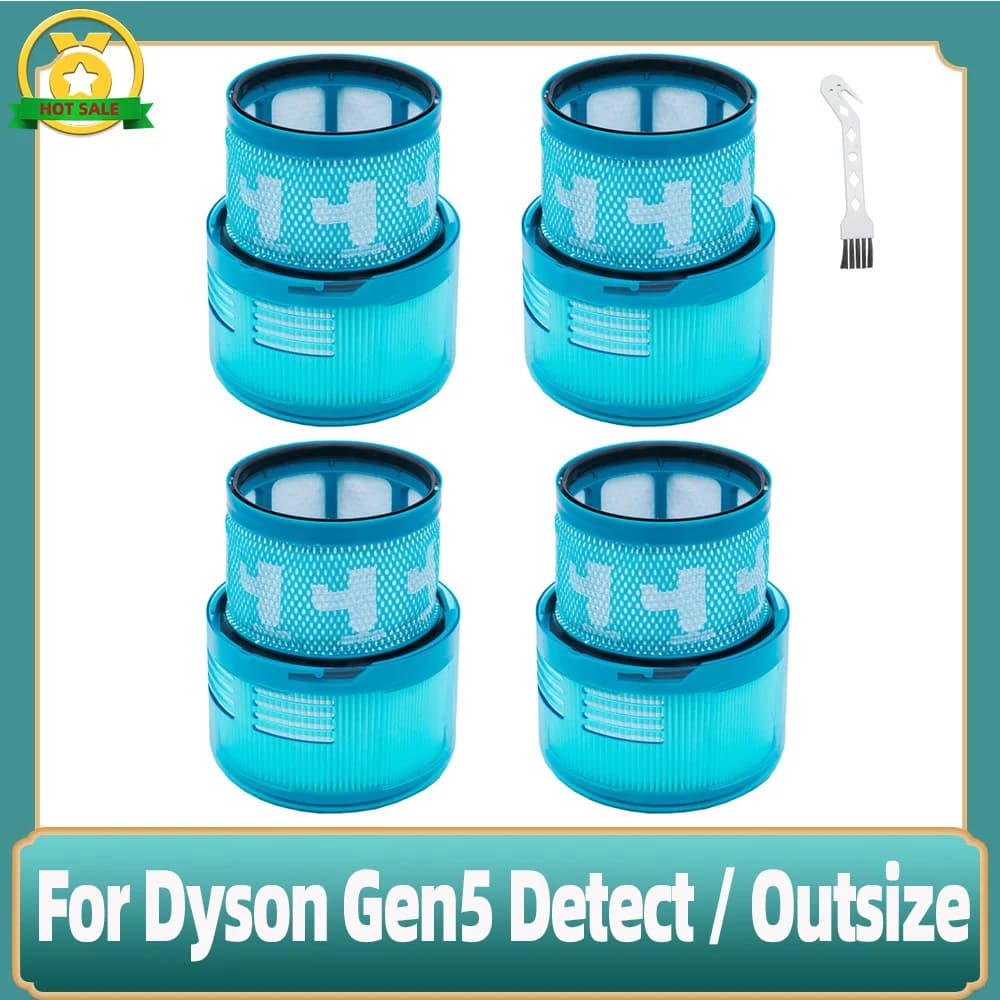 Compatible avec l'aspirateur Dyson Gen5 Detect / Outsize - Filtre arrière, accessoires de rechange, 
