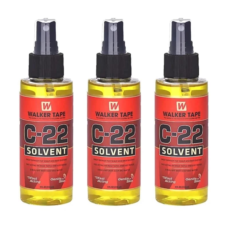 Walker Tape – système capillaire Ultra tenue, adhésif et dissolvant de colle pour perruque à solvant