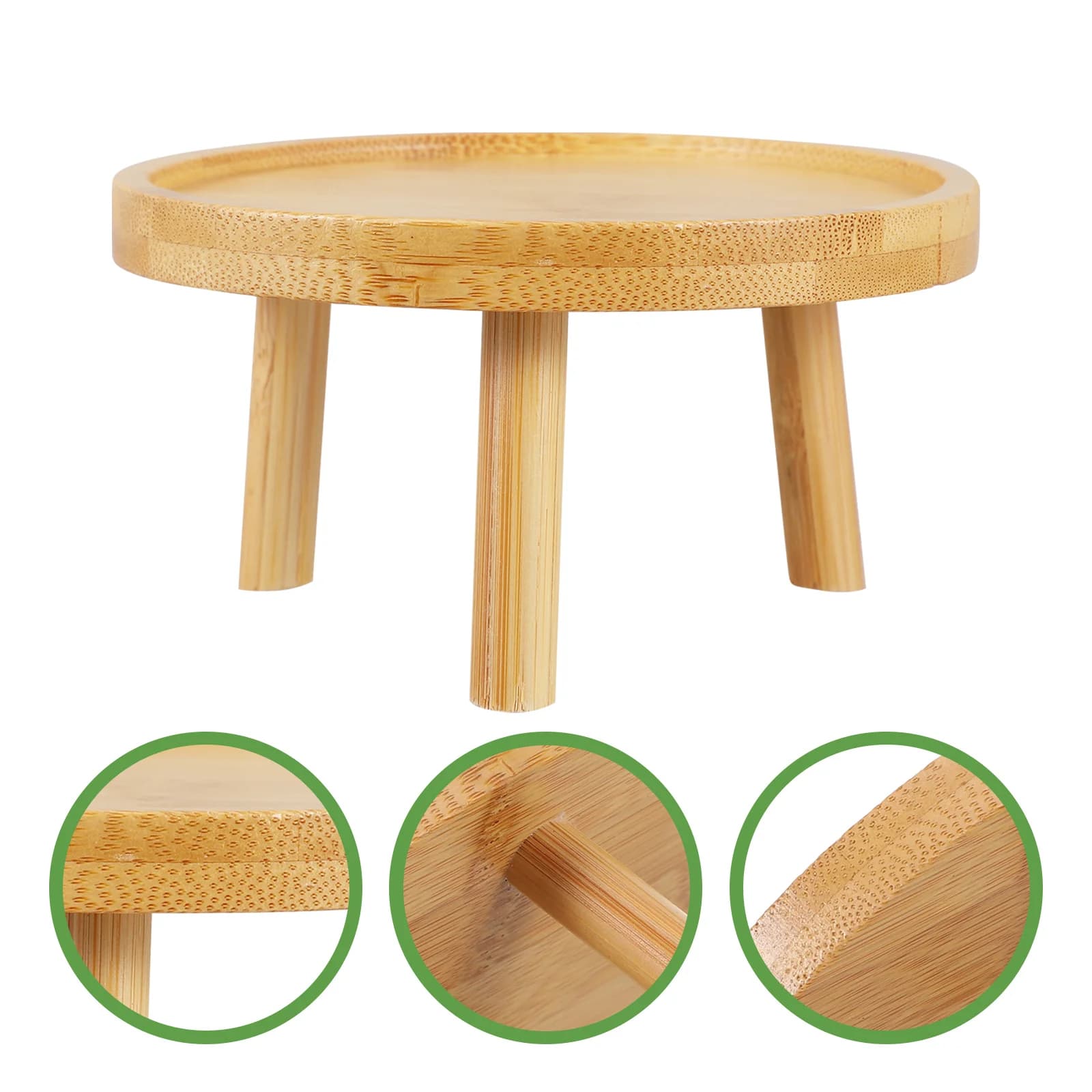 Support pour pot de fleurs en bois, tabouret en bois T1, affichage extérieur et intérieur, pot de pe