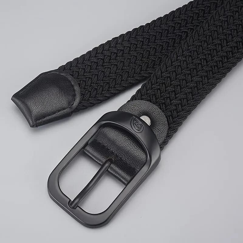 Ceinture élastique tissée décontractée pour hommes et femmes, ceinture de sport de plein air, pas be