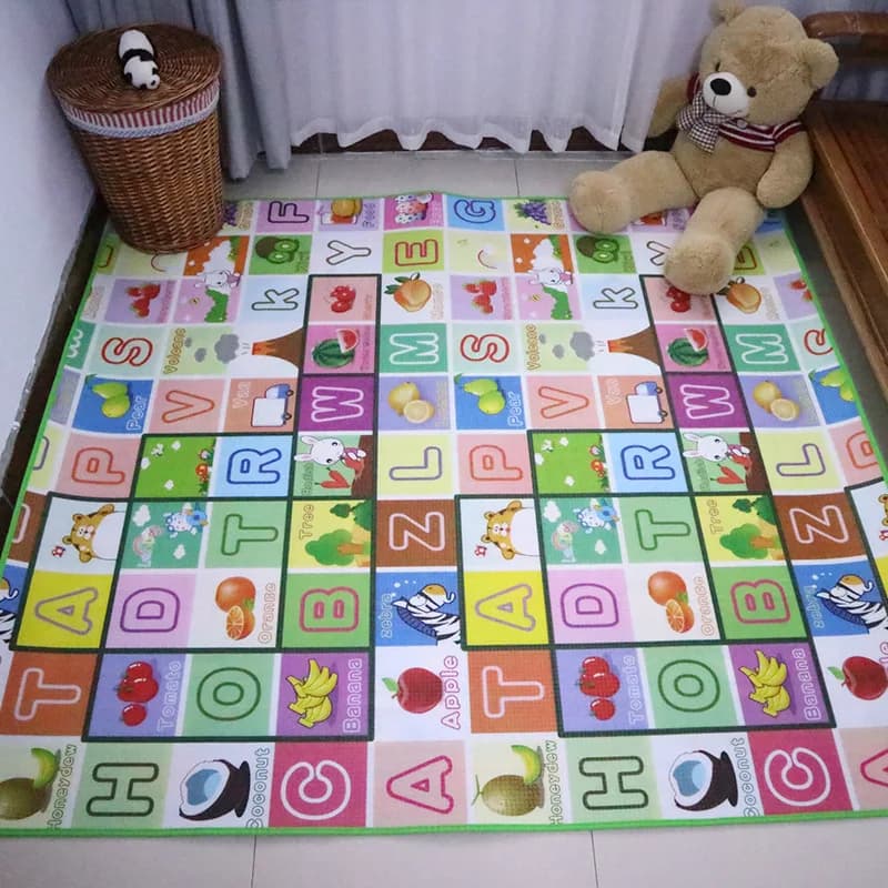 120*90 cm bébé tapis de jeu EPE activité salle de sport enfants ramper tapis bébé jeu tapis pour enf
