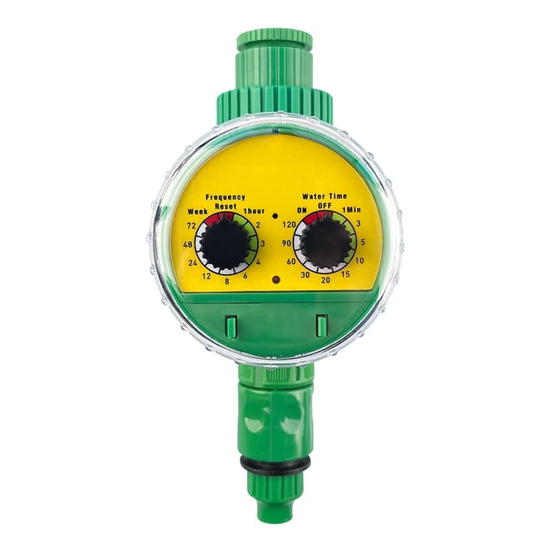 Minuterie d'eau à double cadran, capteur de pluie, minuterie d'irrigation de jardin domestique, cont