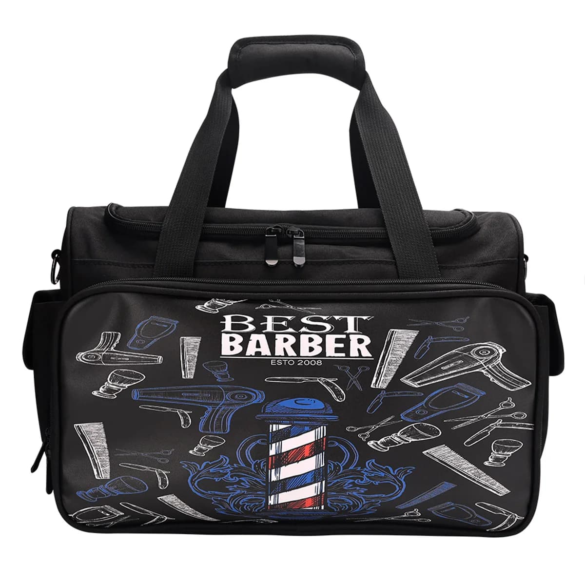 Sac de barbier étanche, trousse de toilette cosmétique, pochette multicouche organisée, idéale pour 