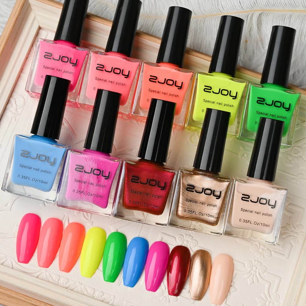 Vernis à ongles coloré noir et blanc, 10ml, laque pour impression d'ongles, plaque d'estampage, 30 c