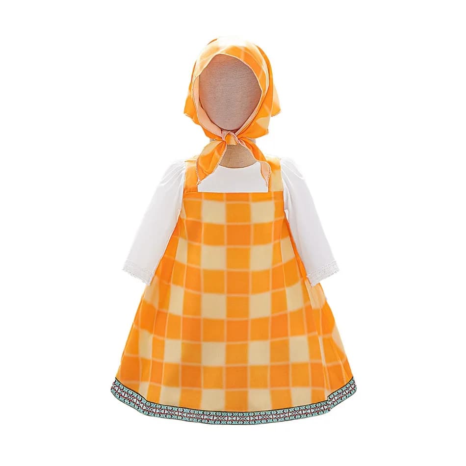 Costume de cosplay Masha pour tout-petits, tenue de dessin animé d'Halloween pour filles, robes rose
