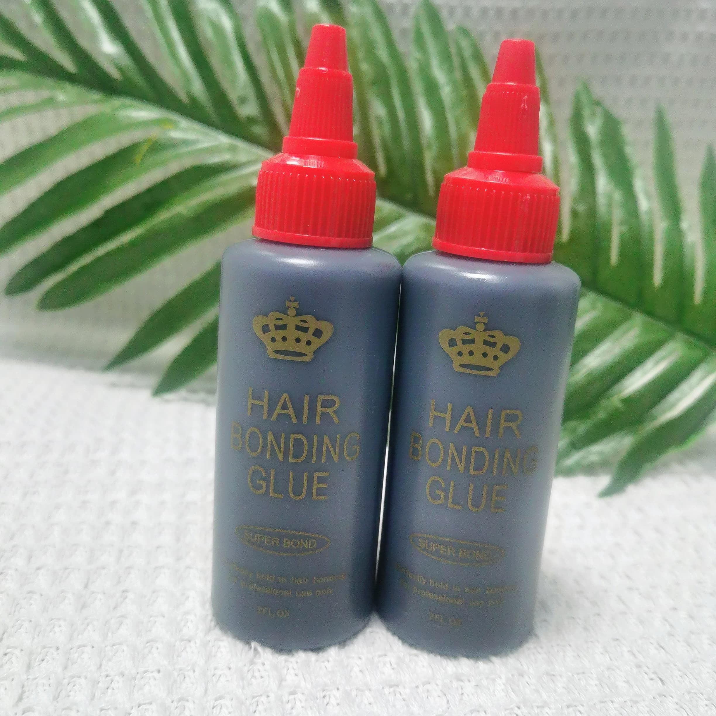 Colle pour tissage de cheveux noire 1 oz/2 oz/4 oz 30 ml/60 ml/118 ml, colle pour tissage de cheveux