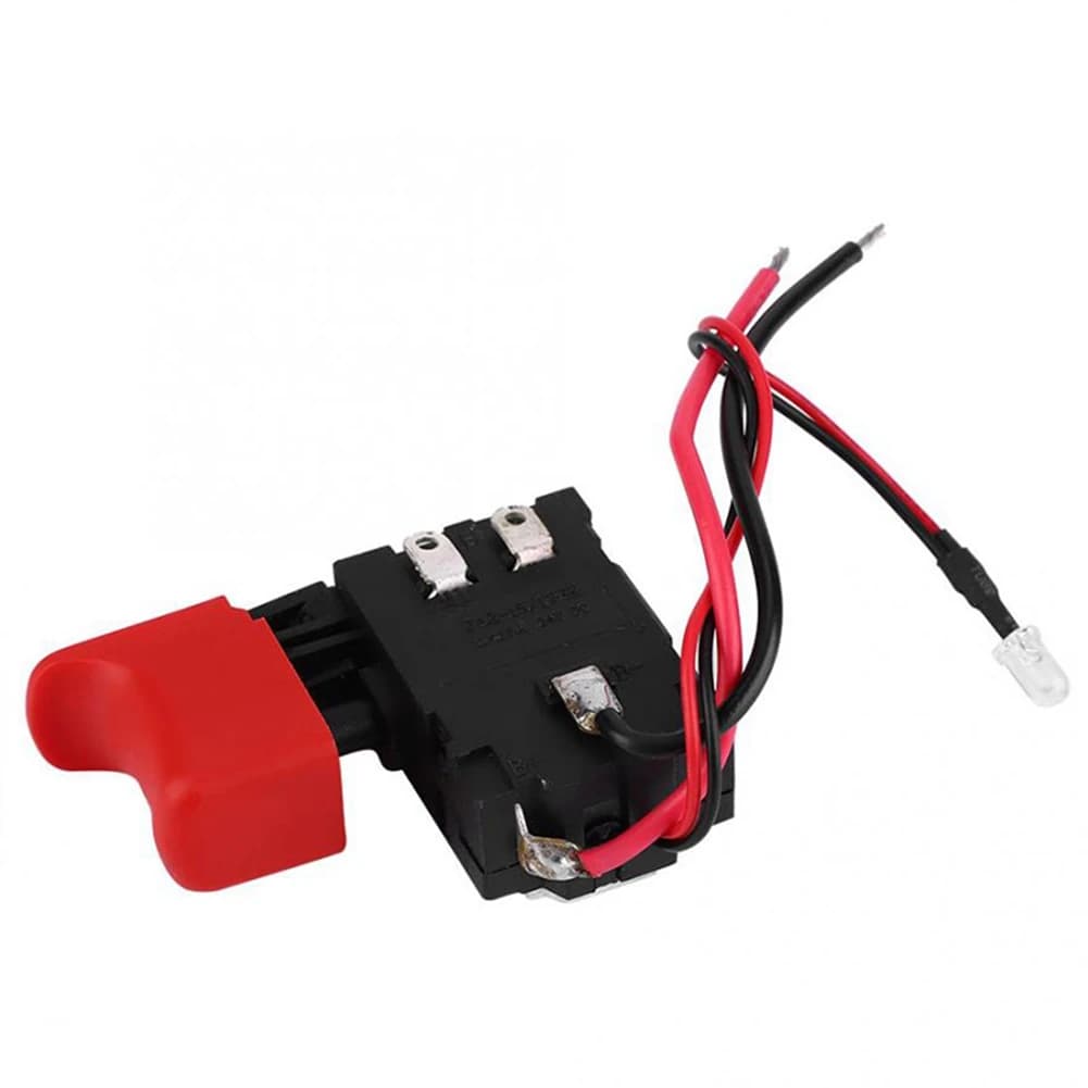 Joli à gâchette réglable pour perceuse électrique, noir, CC, CW, CCW, 7.2V-24V
