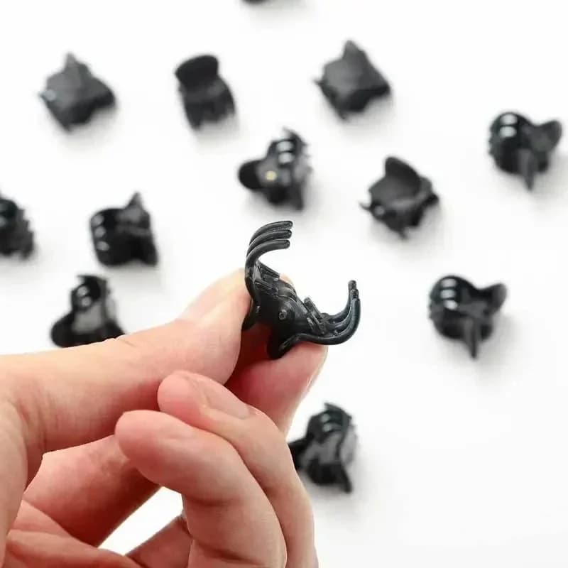 5/10/20/30 pièces mignon noir épingle à cheveux pince à cheveux pour fille femmes cadeaux cheveux ac