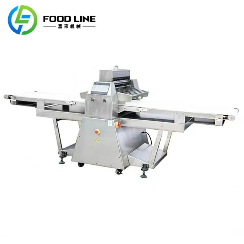 Machine de presse à pâte réversible, machines de boulangerie semi-automatiques, feuille de pâte plia