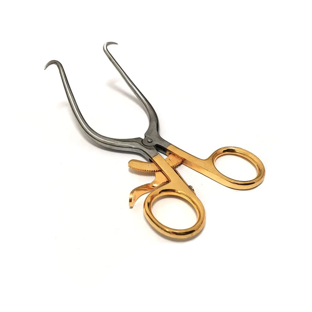 Écarteur à retenue automatique en acier inoxydable, 1 pièce, 11cm 14cm, Instruments chirurgicaux vét