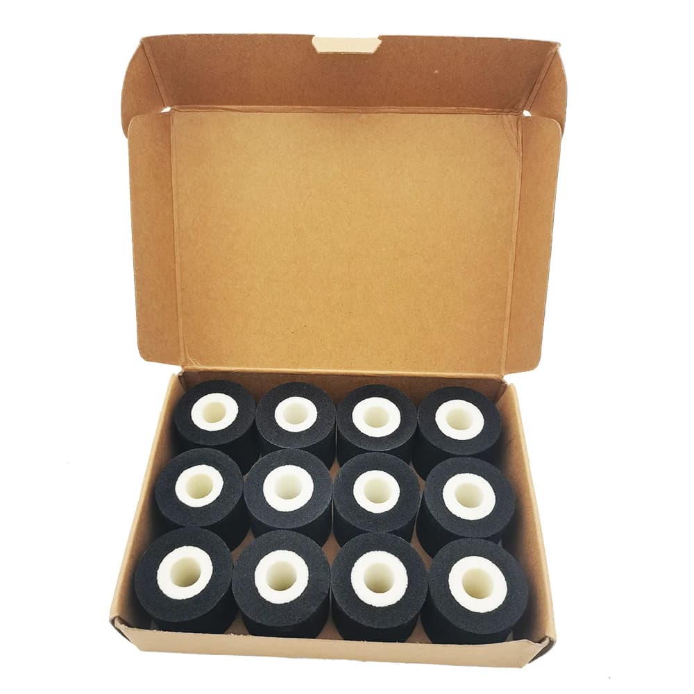 Rouleau d'encre de codeur de tampon chaud noir 36x16mm 36x32mm 36x36mm 36x40mm 36x35mm 40x40mm pour 