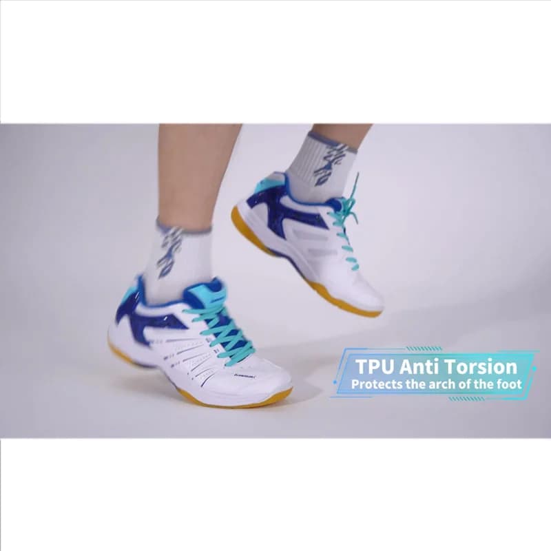 Kawasaki nouvelles chaussures de Badminton baskets hommes Tennis respirant anti-dérapant chaussures 