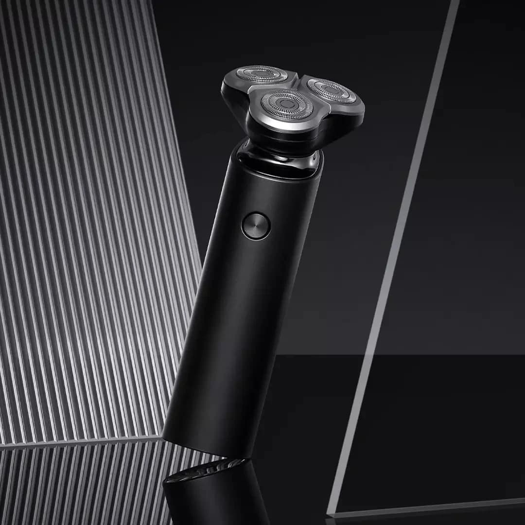 Rasoir électrique Mijia S500 original, rasoir humide et sec, étanche, double lame, tête 3D, tondeuse