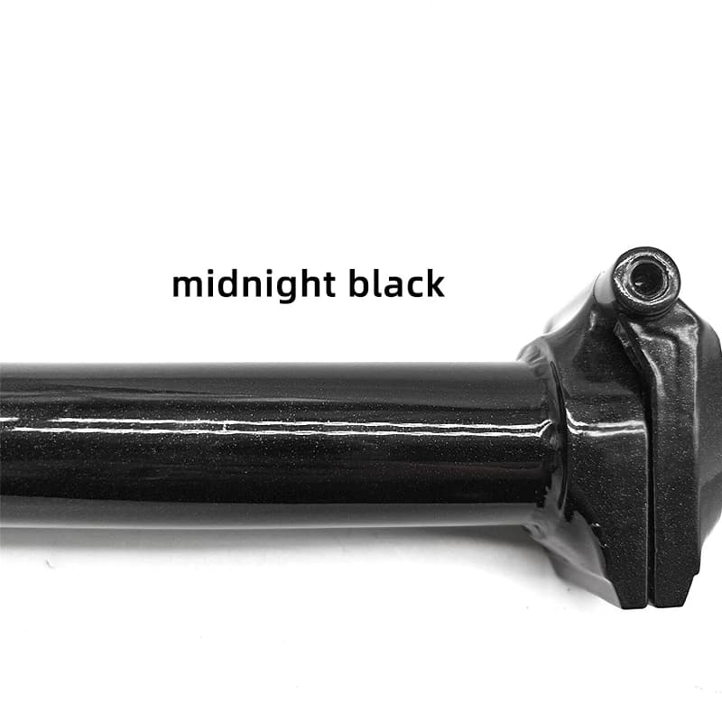 ACEOFFIX-Tige de tube de direction en acier au chrome-molybdène noir, guidon S/M pour Bromsilice, ac