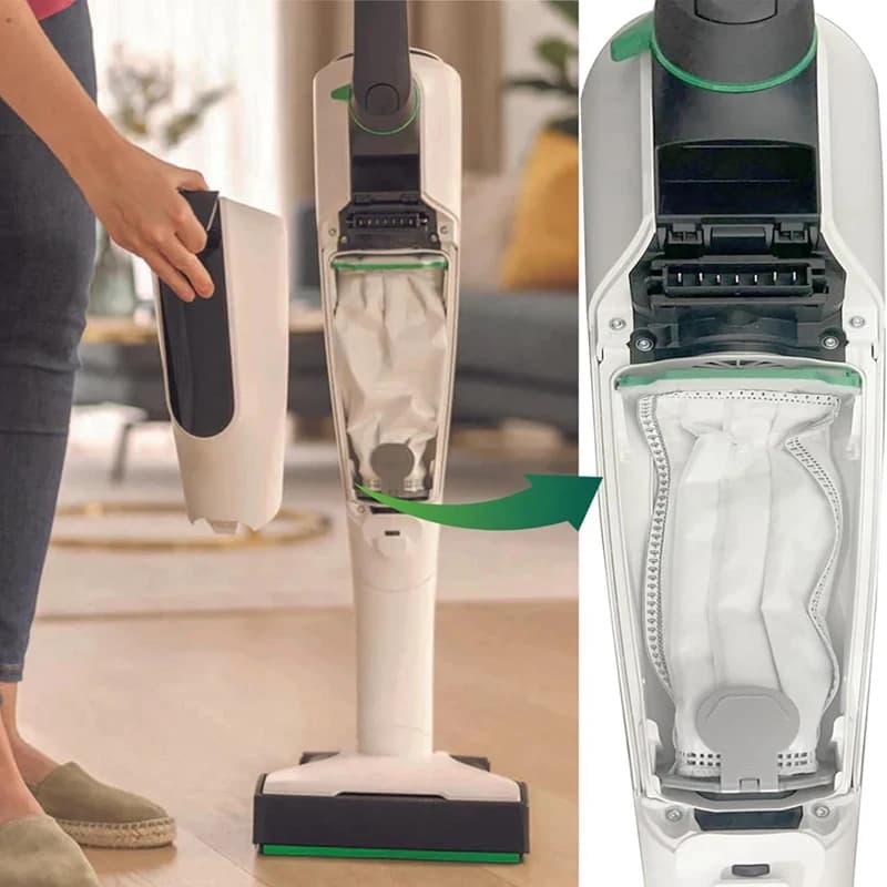 Sacs de rechange pour aspirateur sans fil Vorwerk Kobold VK7 FP7, sacs filtrants, lot de 10 pièces
