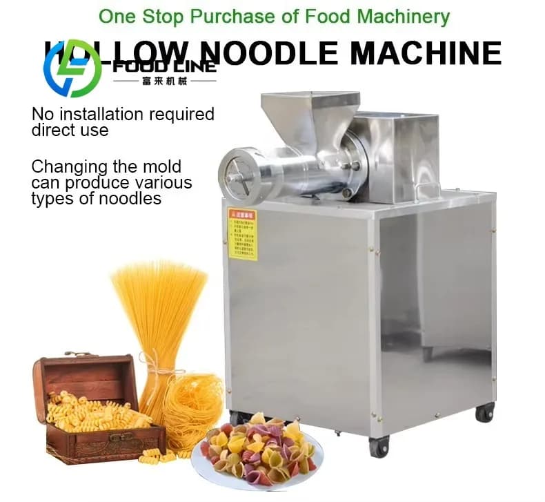 Machine à pâtes électrique commerciale, machine à fabriquer des macaronis automatique, machine à pât