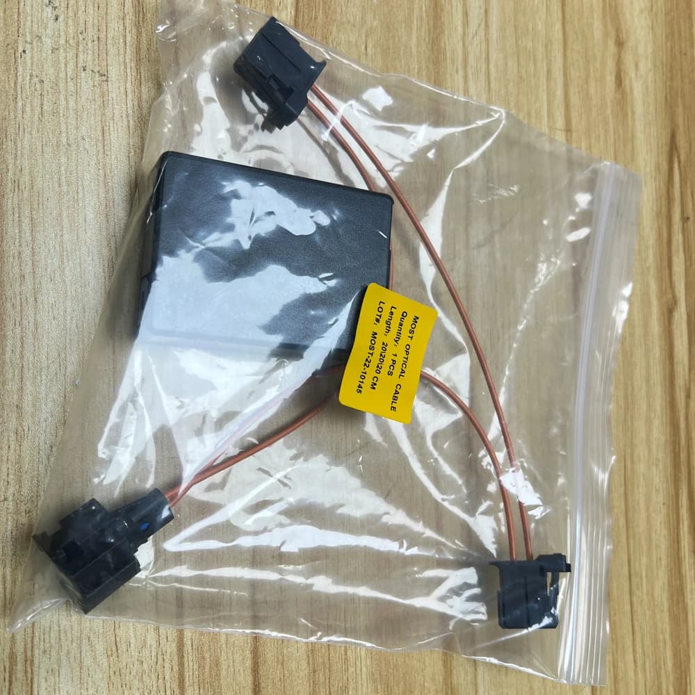Décodeur de Fiber optique pour Audi A4 A5 A6 Q7 MMI 2G, haute plupart, remplacement AUX AMI Plug And