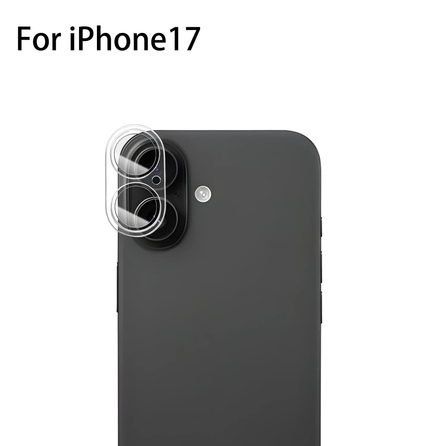 1-5 ensembles 17PM couverture complète objectif de caméra verre trempé pour iPhone 17 Pro Max 17Air 