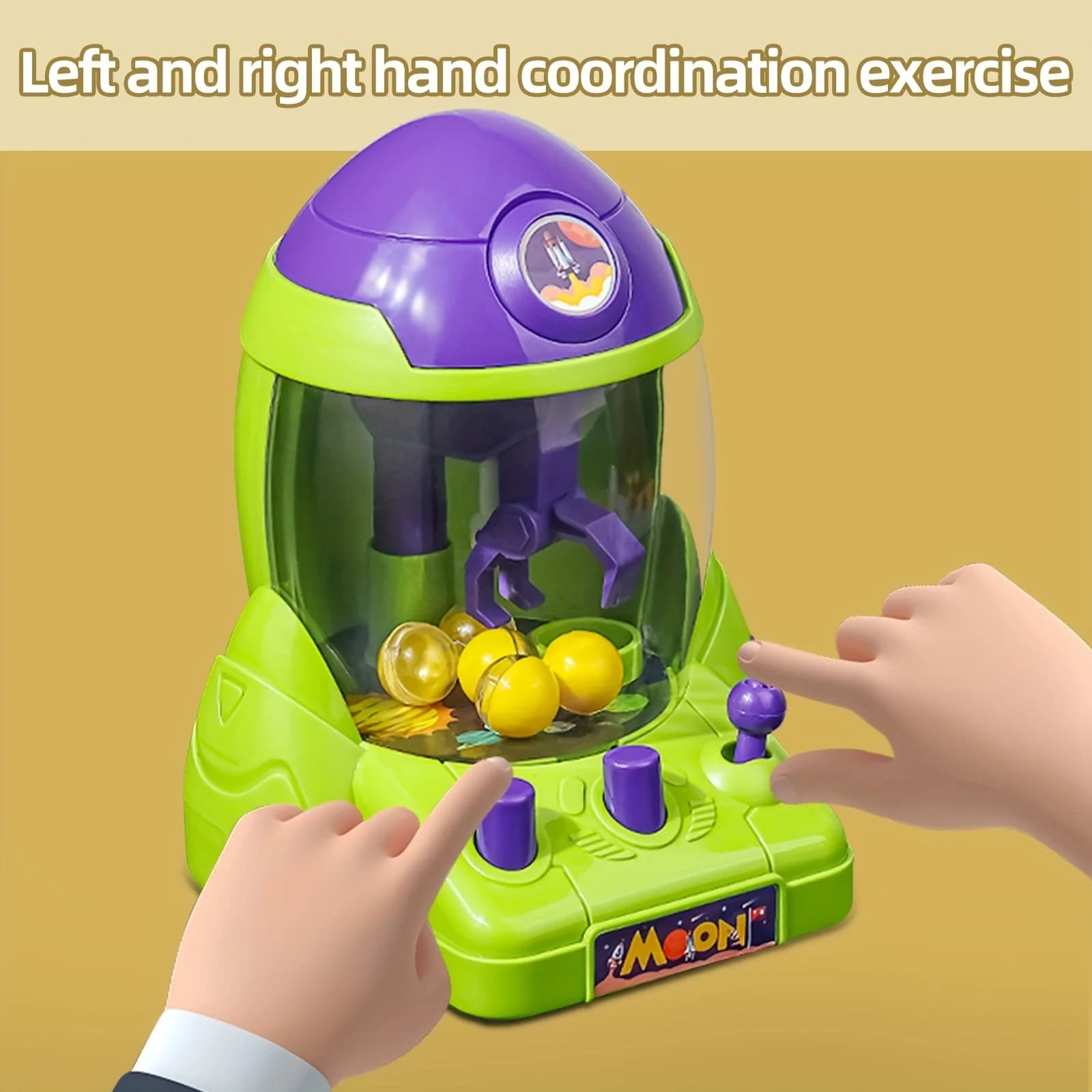Space Rocket Crawler, Ball Pincer, Egg Twister - Utilisez ce jouet comme cadeau d'Halloween/noël pou