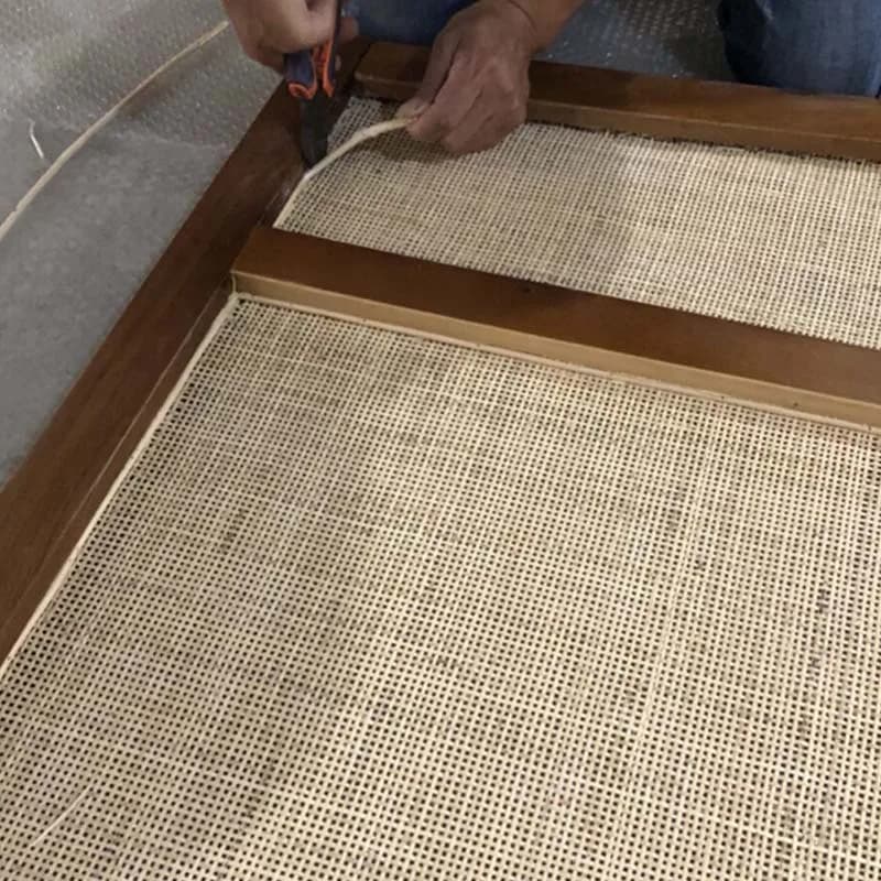Rouleau de sangle en rotin indonésien naturel, 4 types, matériel de canne à la mode, zone de décorat